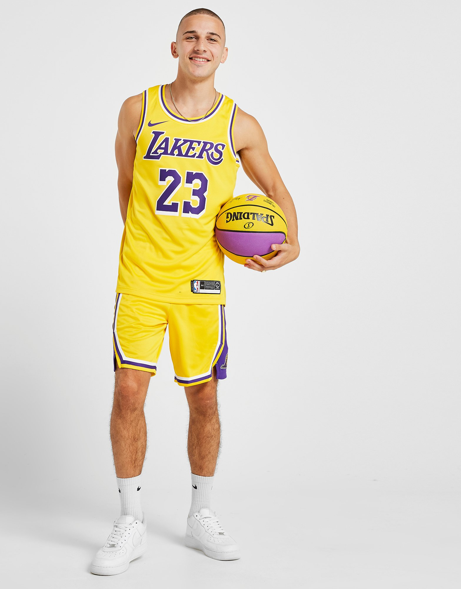 Nike Short NBA Los Angeles Lakers Swingman Homme