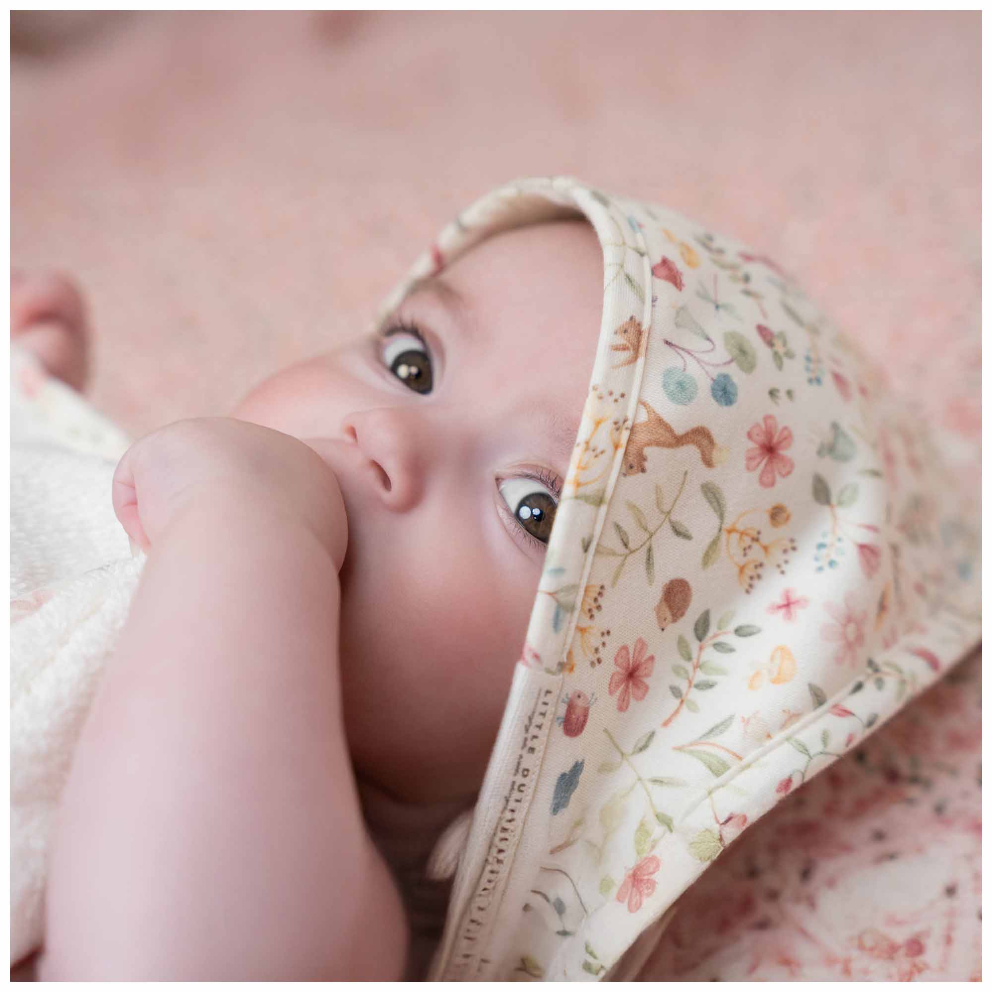 Little Dutch badcape fairy wonders wit