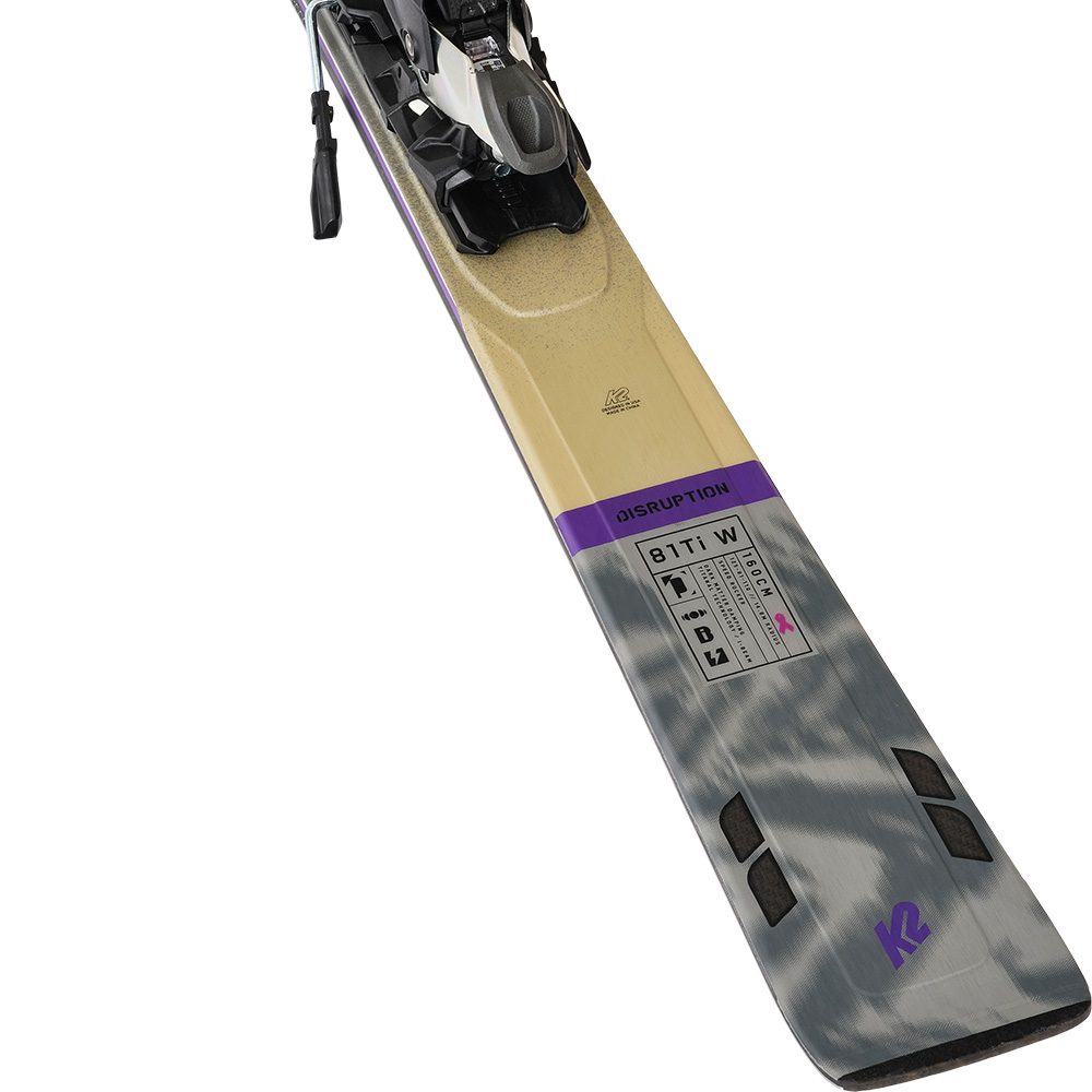 K2 Disruption 81TI W 24/25 Ski Damen inkl. ERC 11 TCx light Quikclik Bindung