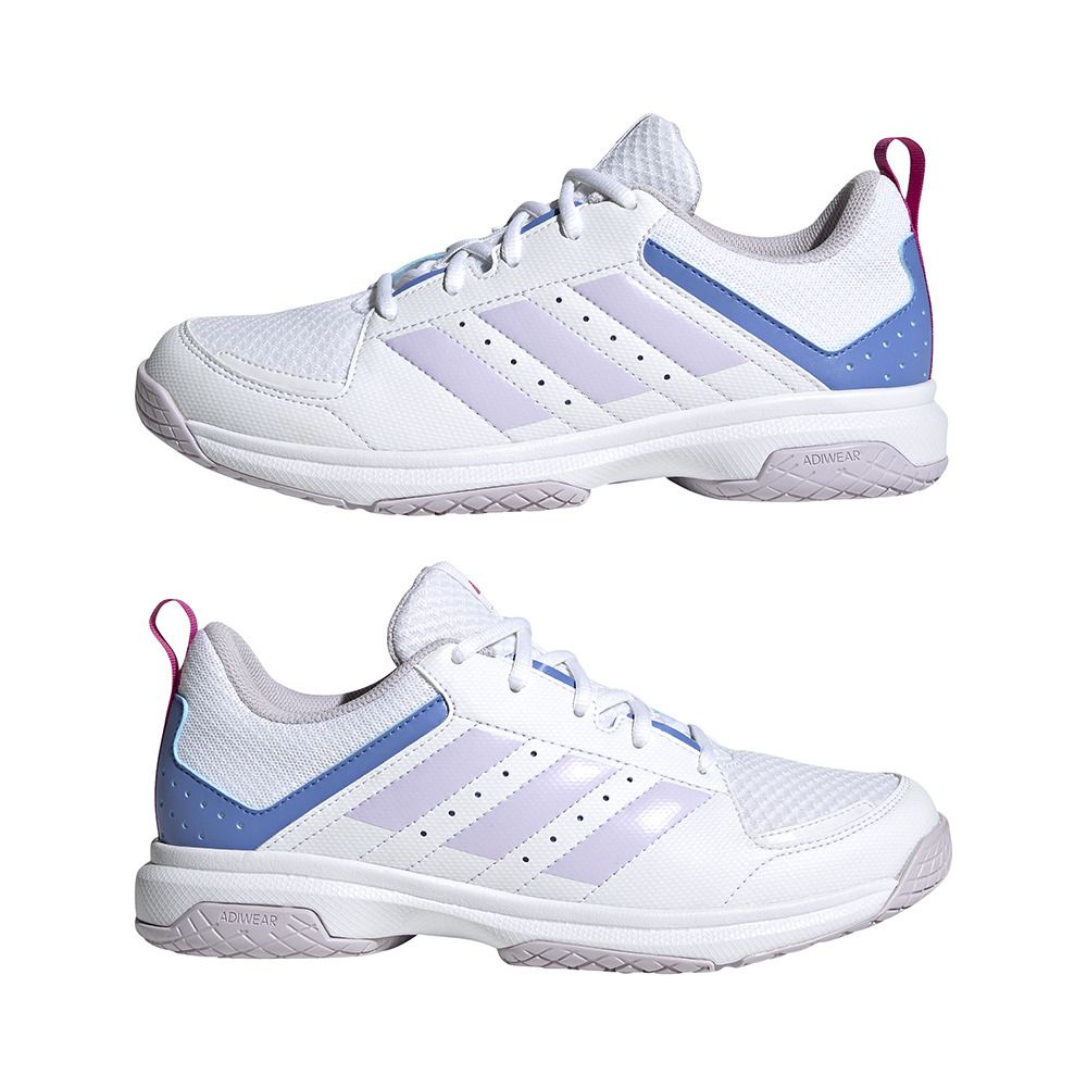 Adidas Performance LIGRA 7 - Chaussures handball Femme white/silver/blue fusion