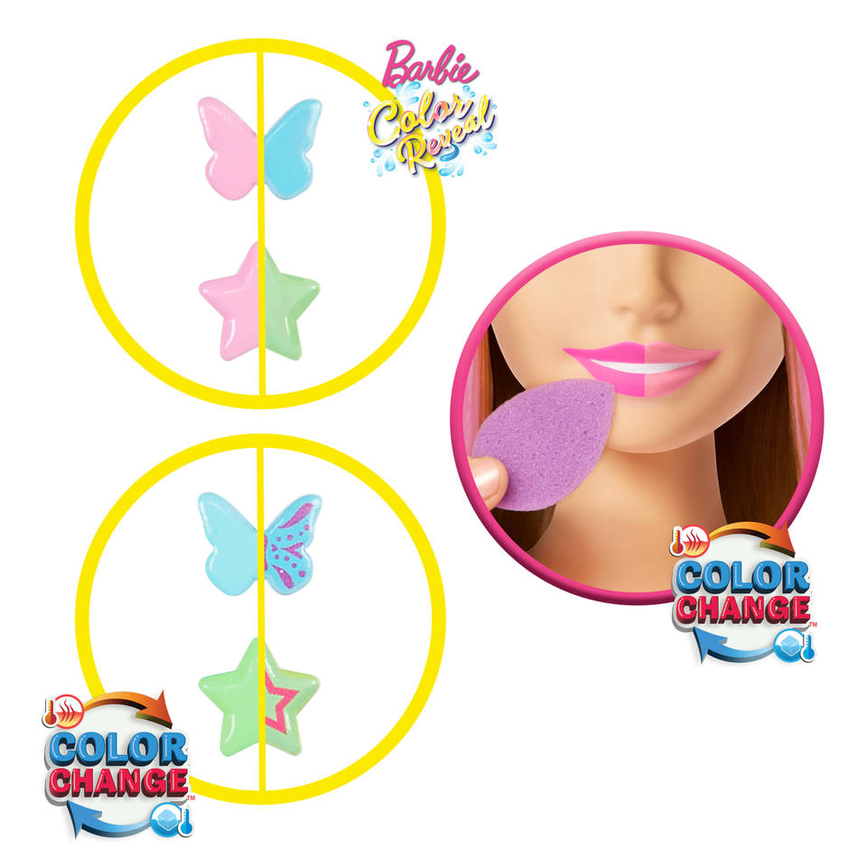 Barbie kappop + accessoires