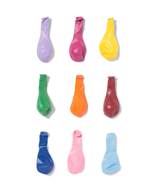 ballons Ø23 cm pastel - 20 pièces