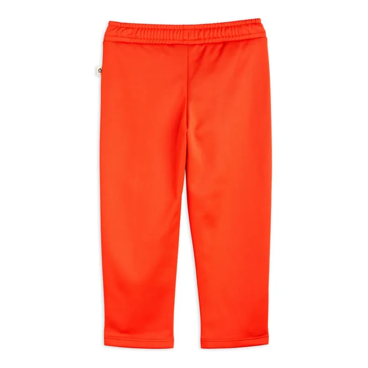 Mini Rodini Pantalon de Survêtement Polyester Recyclé | Rouge