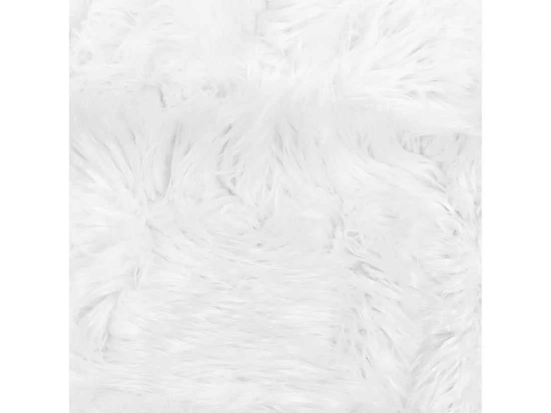 Couvre-lits DELICE Tissu 150 x 200 cm Blanc