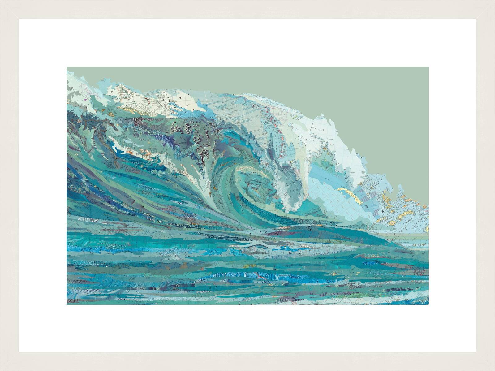 Mylan's Wave by Matthew Cusick - Limited Edition. Edition of: 100. Signed.