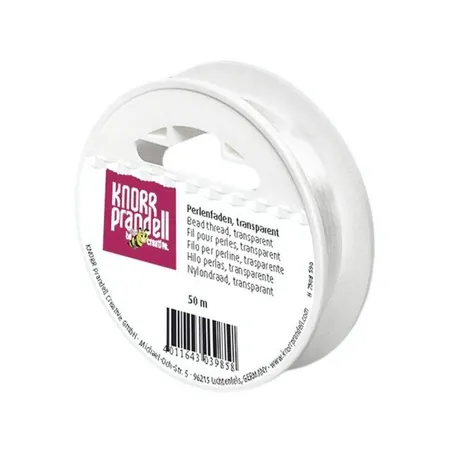 Knorr Prandell Perlonfaden, transparent