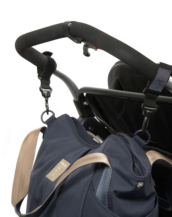 Wickeltasche CASUAL – TWIN BAG (41x18x32) in navy