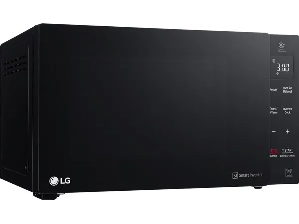 LG NeoChef MH6535GIS - Mikrobølgeovn med grill - 25 liter - 1100 W - sort