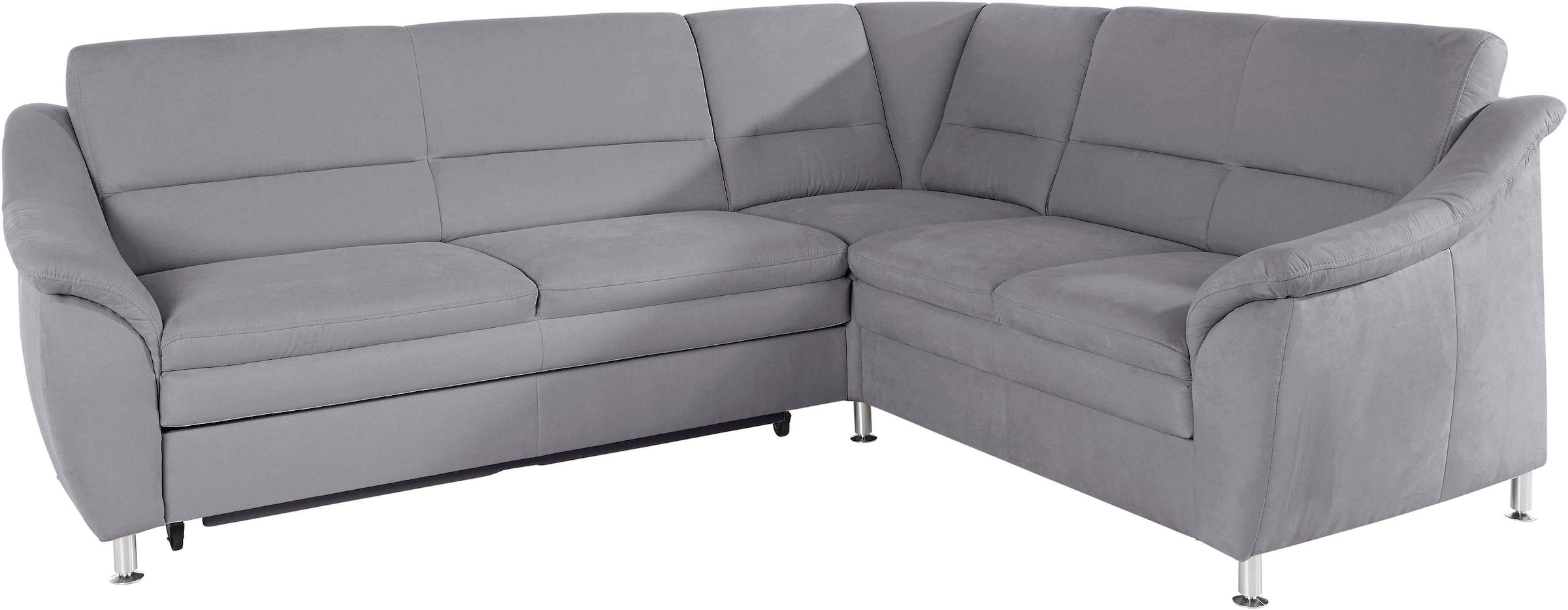 PLACES OF STYLE Ecksofa »Cardoso L-Form« Federkern, wahlweise mit Bett, Schubkasten, teilweise Relaxfunktion