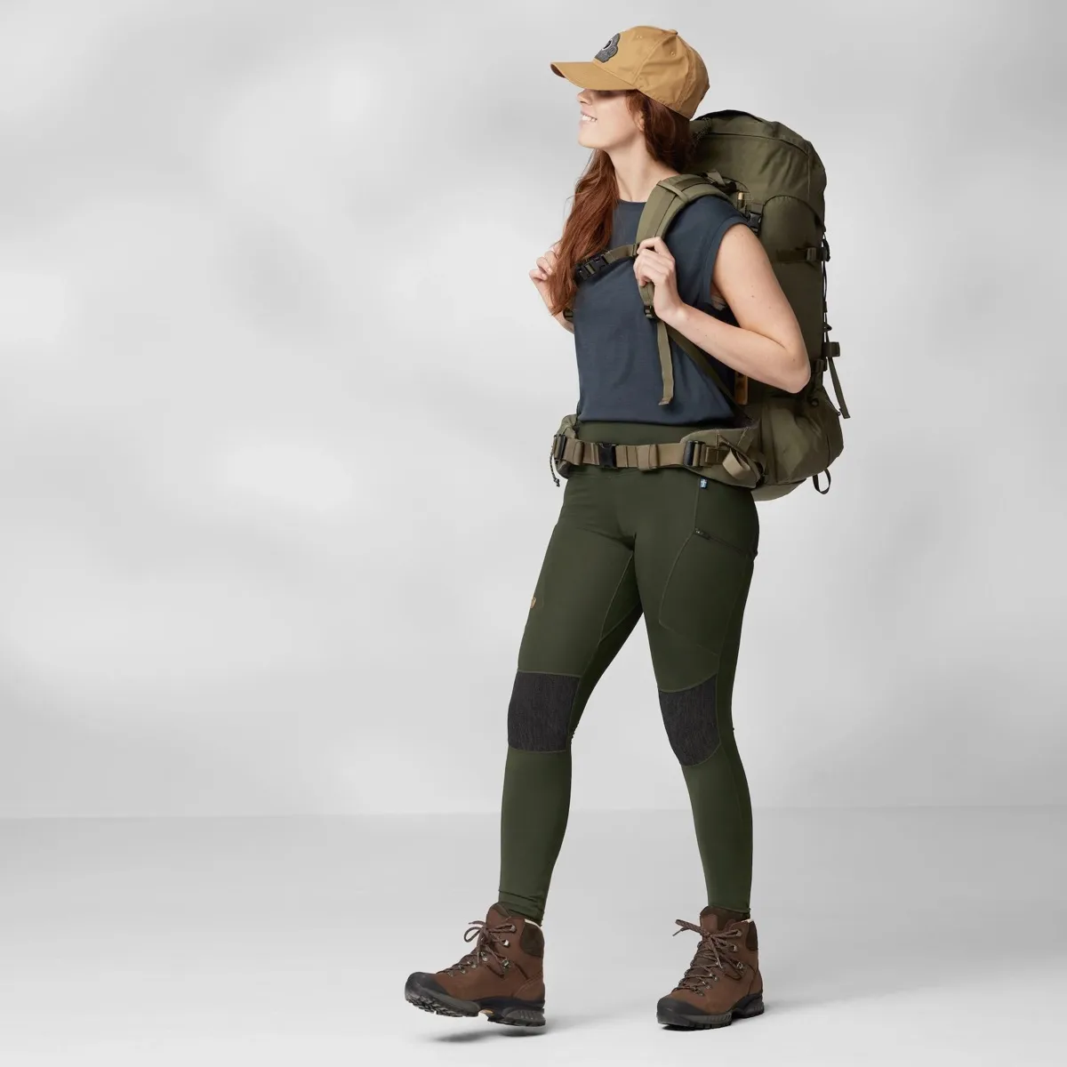 Fjällräven Women's Abisko Trekking Tights HD Black