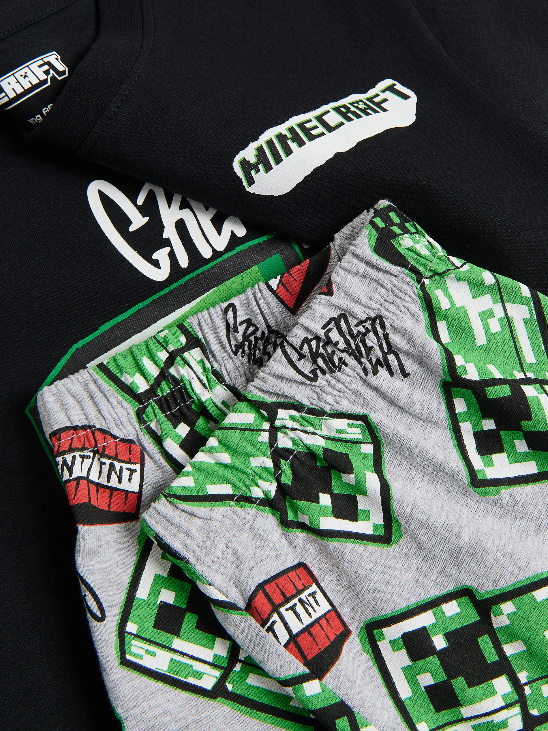 Pyjama-Set aus Baumwolle Minecraft