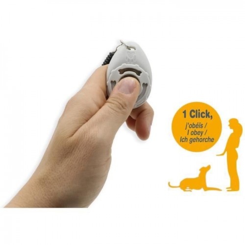 Clicker de adestramento branco Yago para cães