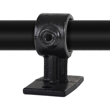Novidade steigerbuis koppelstuk leuningdrager zwart ø 27 mm