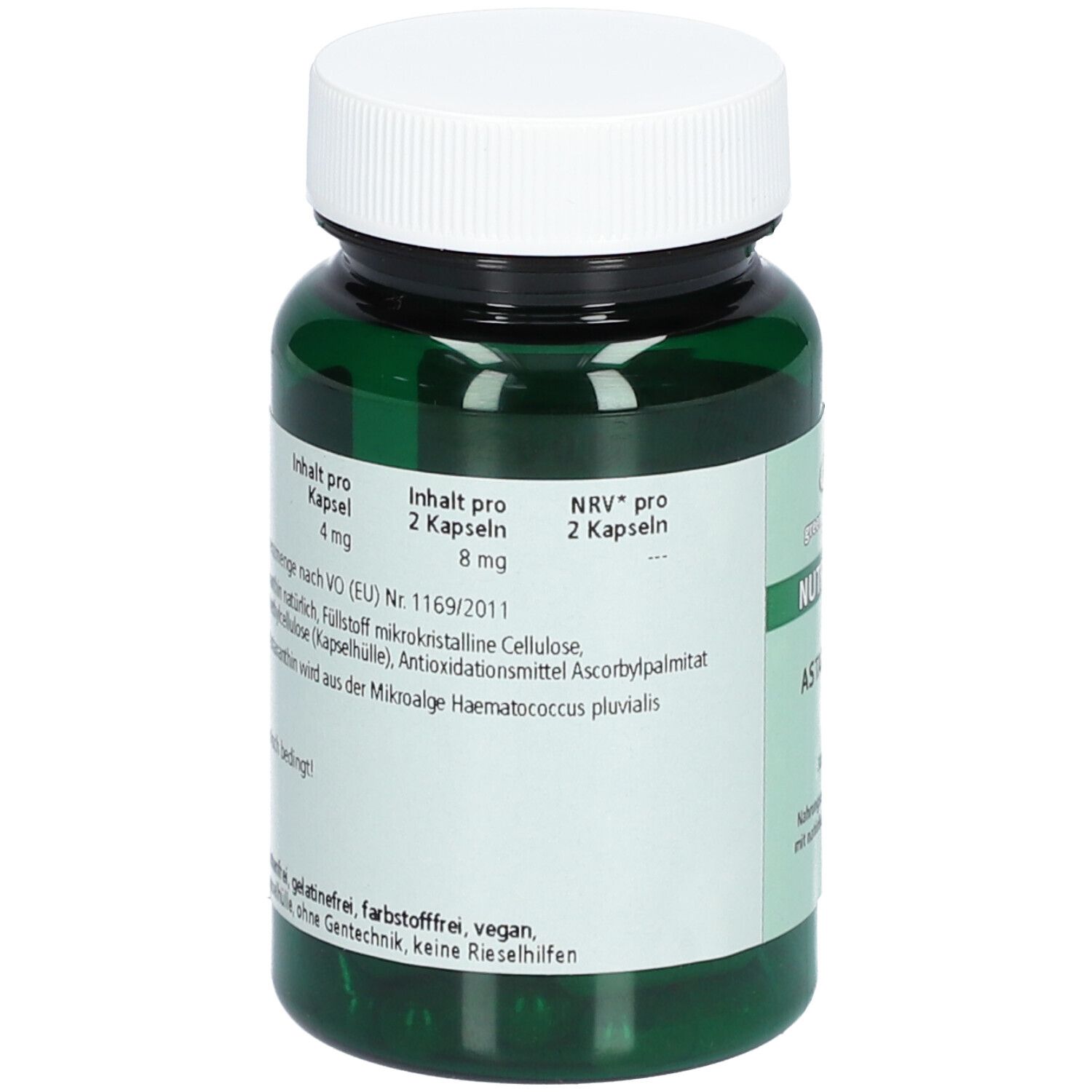 green line NUTRITHEKE Astaxanthin