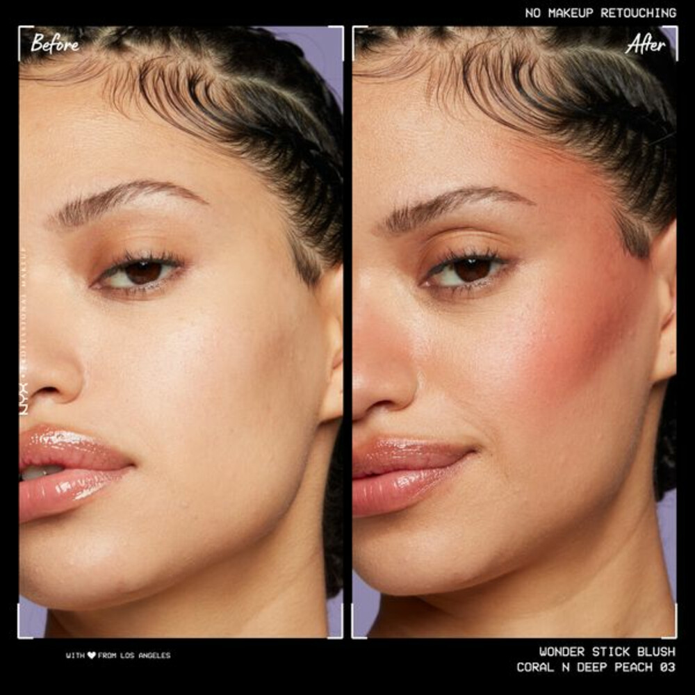 NYX Wonder Stick Cream Blush Peach & Baby Pink1 stuk
