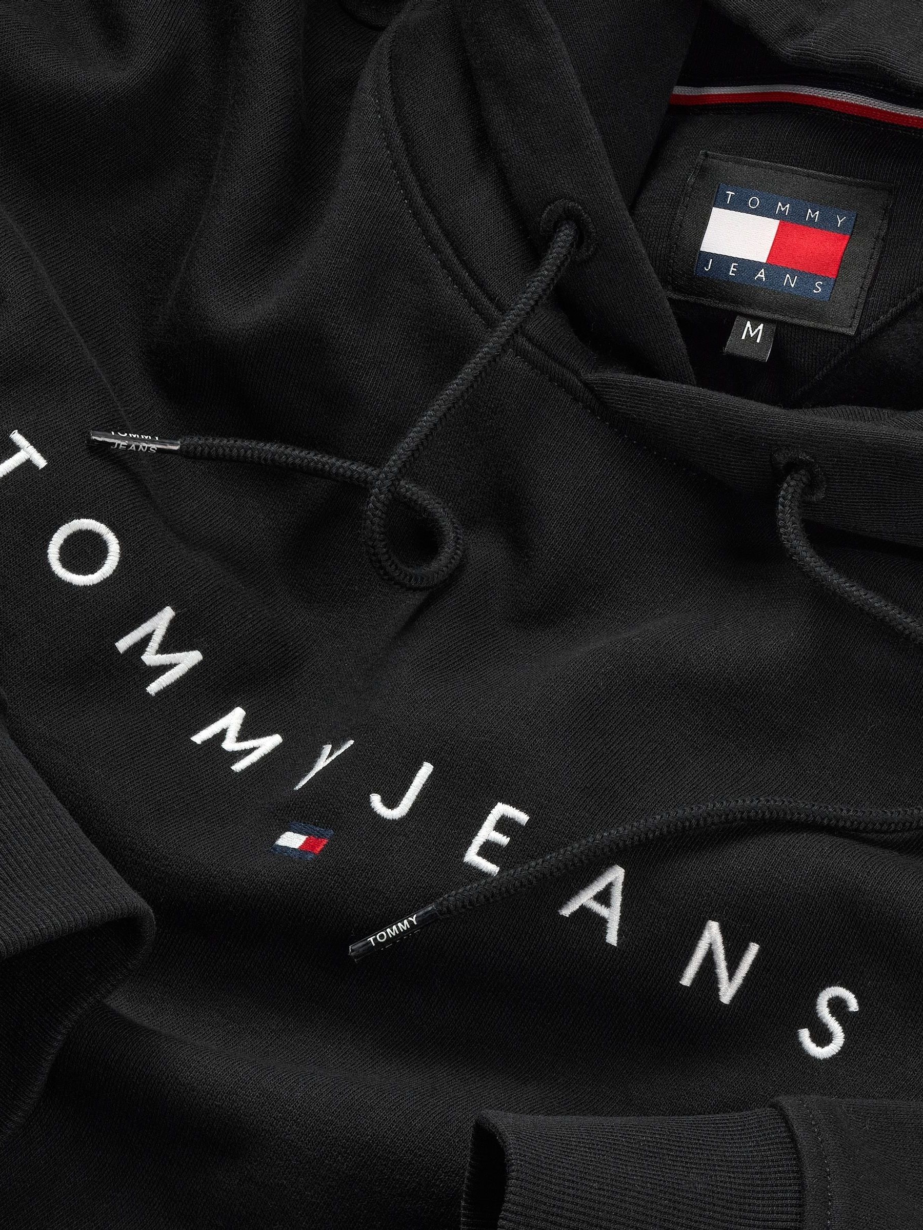 Zwart - Tommy Jeans Logo Hoodies