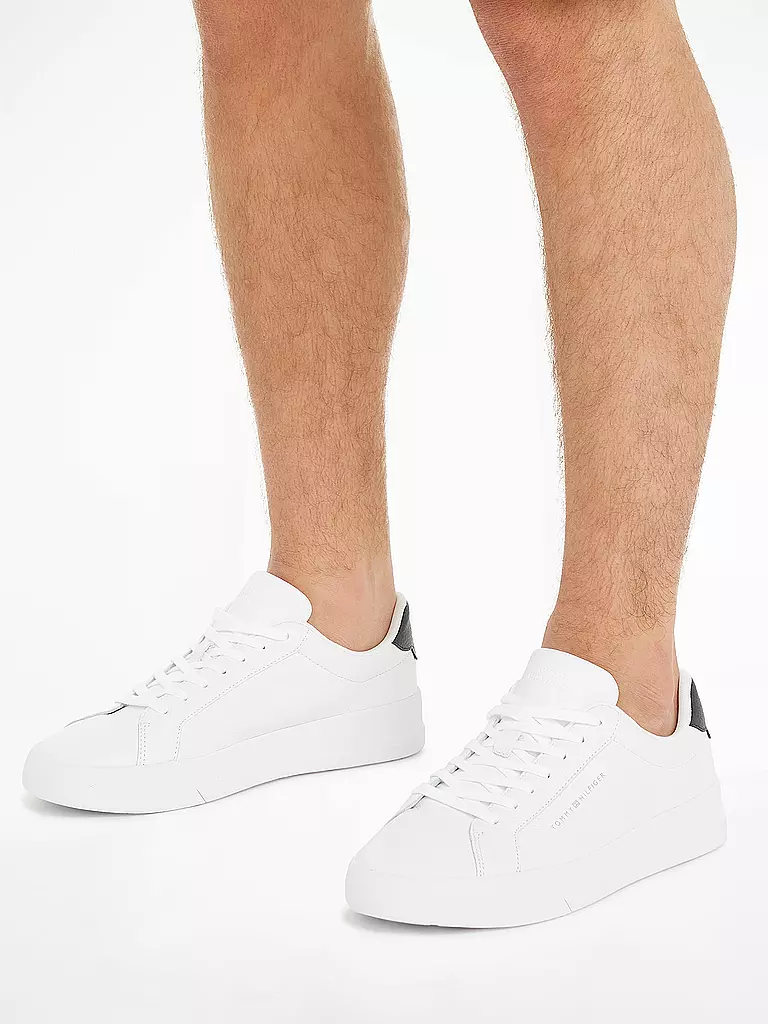 TOMMY HILFIGER Sneaker TH COURT weiss