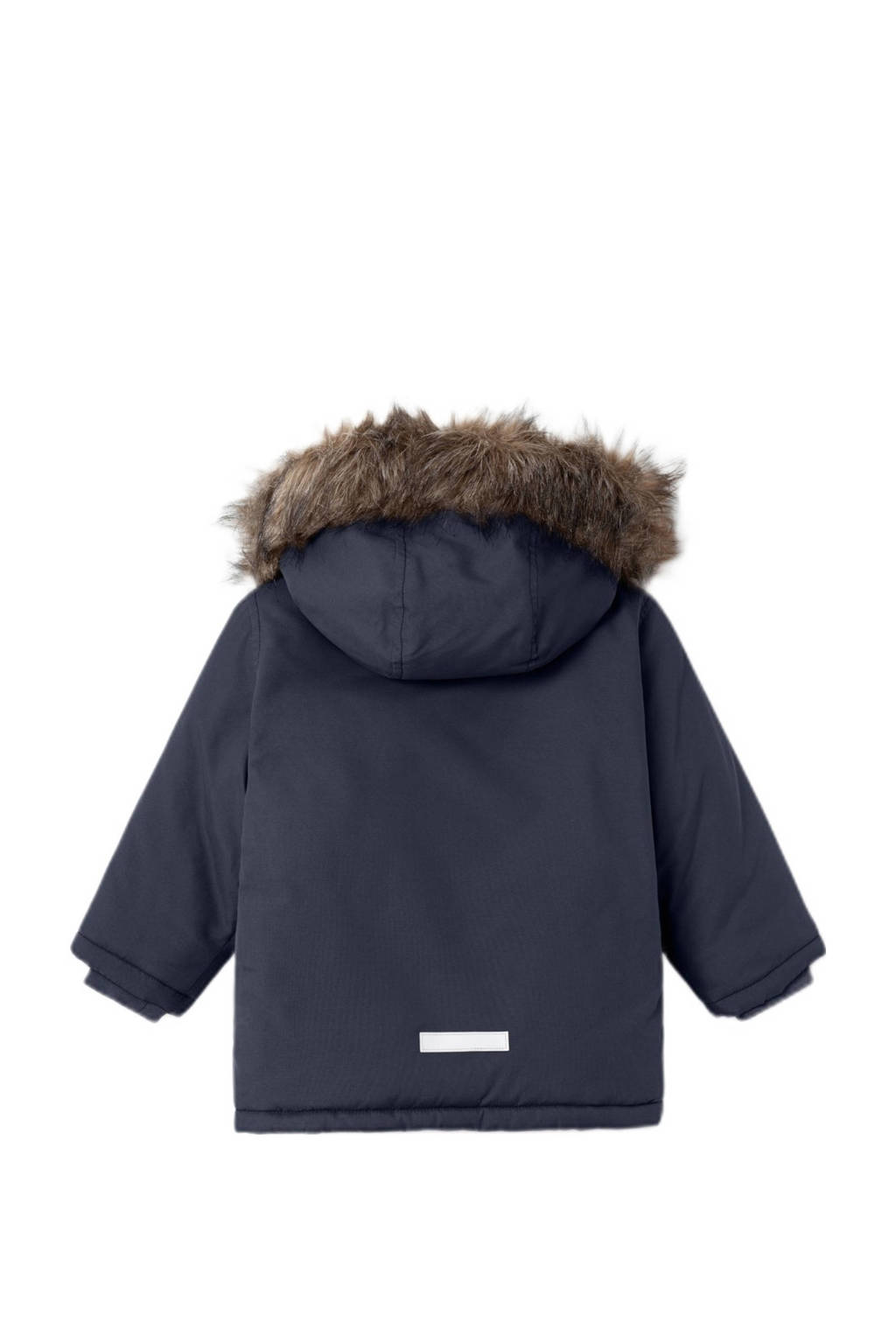 NAME IT gewatteerde winterjas NMMMASTER donkerblauw