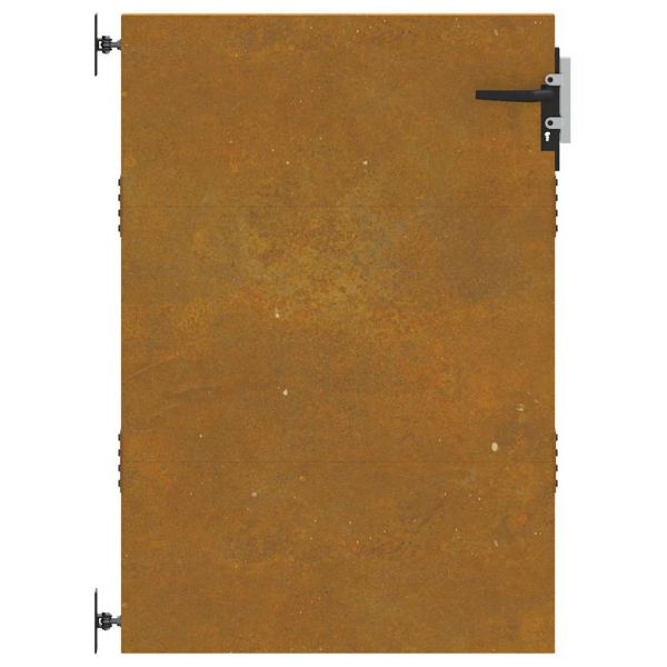 vidaXL Portão de Jardim 85x150 cm Aço Corten - 1272824830