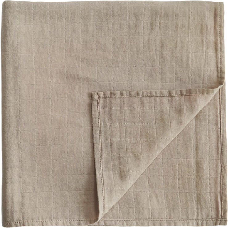 Mushie Mushie Babysvøb - Pale Taupe Pale taupe