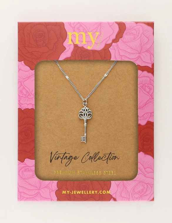 My Jewellery Vintage ketting met sleutel MJ11484