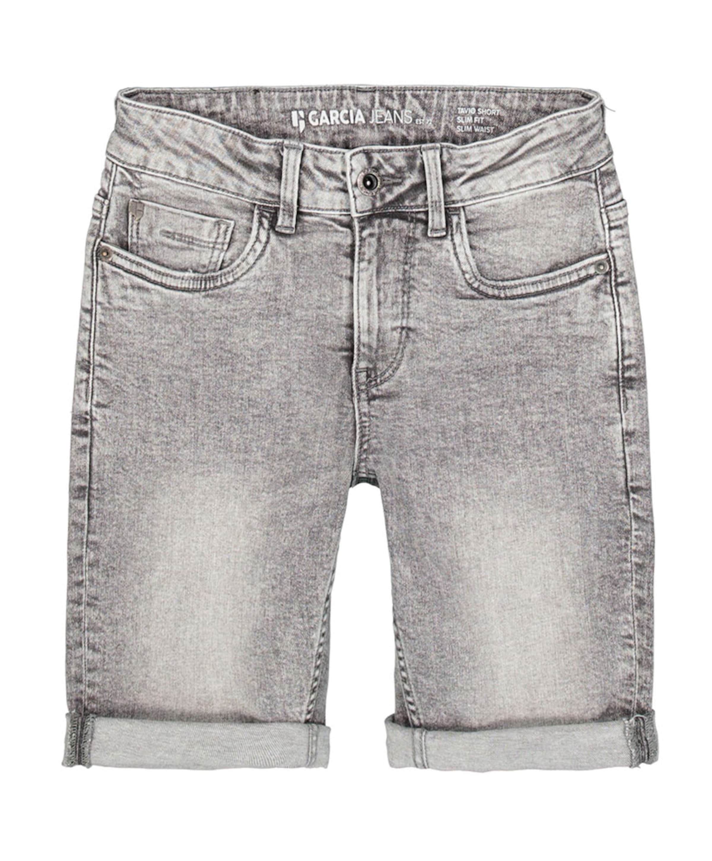 Garcia 340 col.4005_Tavio shorts jongens korte broek grijs