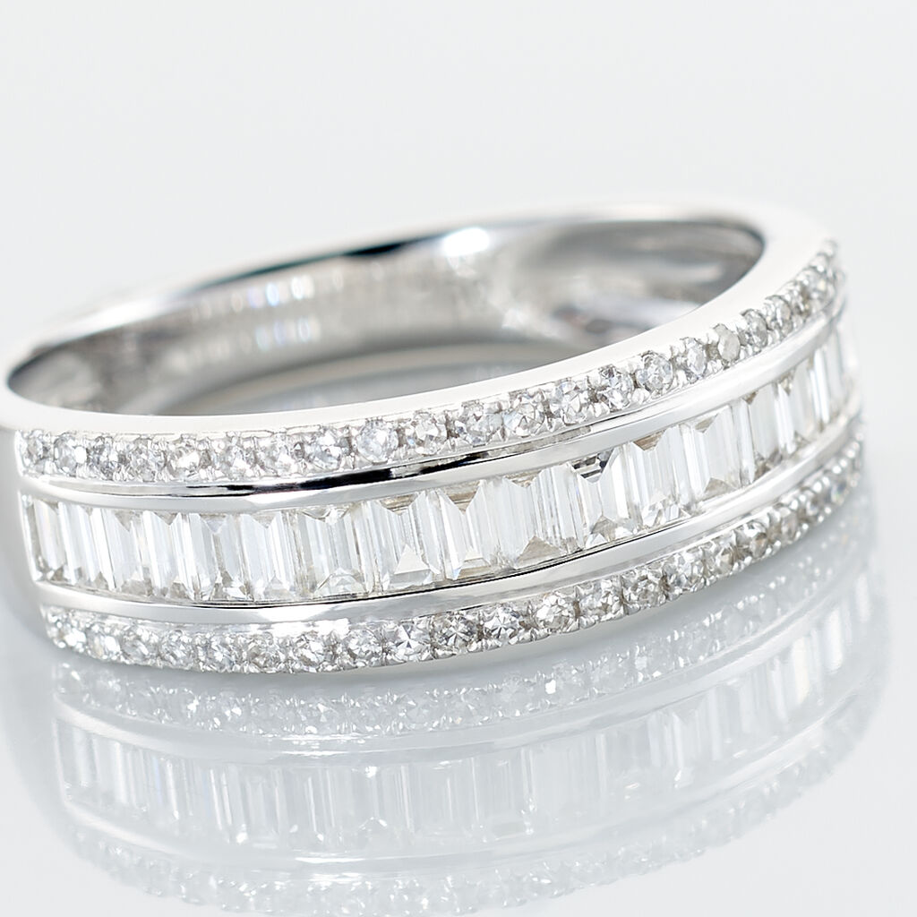 Bague Eugenie Or Blanc Diamant