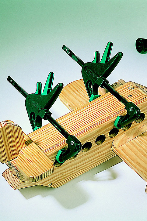Serre-joint automatique Wolfcraft 40x110 mm, 2 pièces