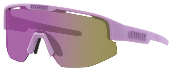 Lunettes Bliz Matrix Small Violet Mat - Ecran Miroir Violet