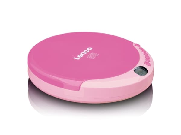 Lenco CD-011 - CD-spiller - rosa