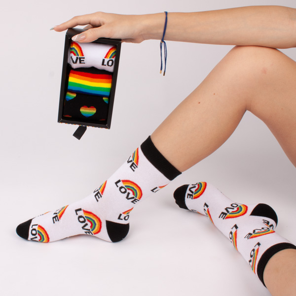 Meias Apollo Essentials Pride Lover