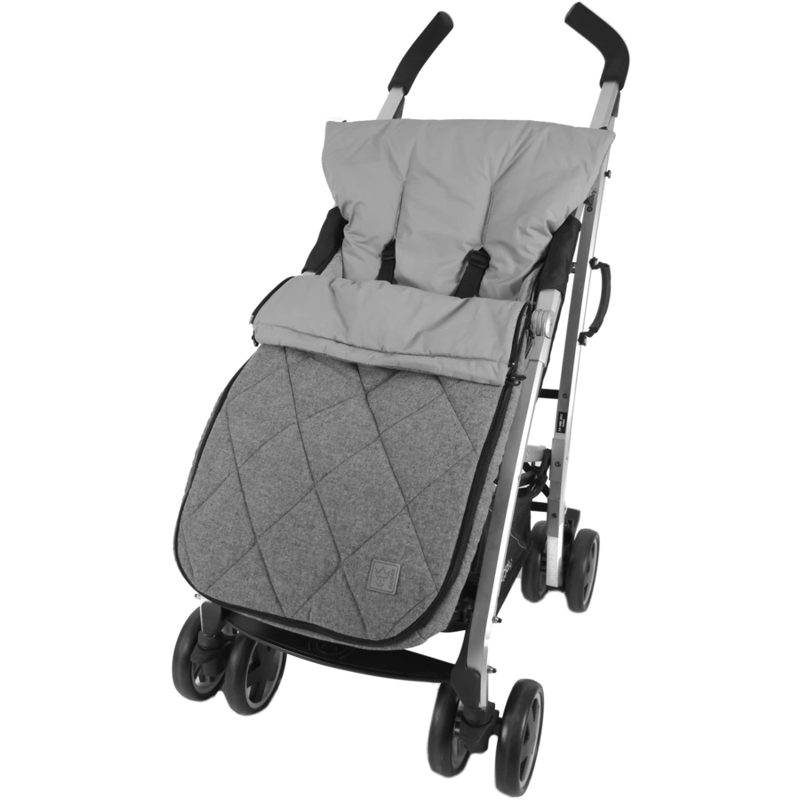 KAISER Ganzjahresfußsack NIKKO MELANGE navy melange