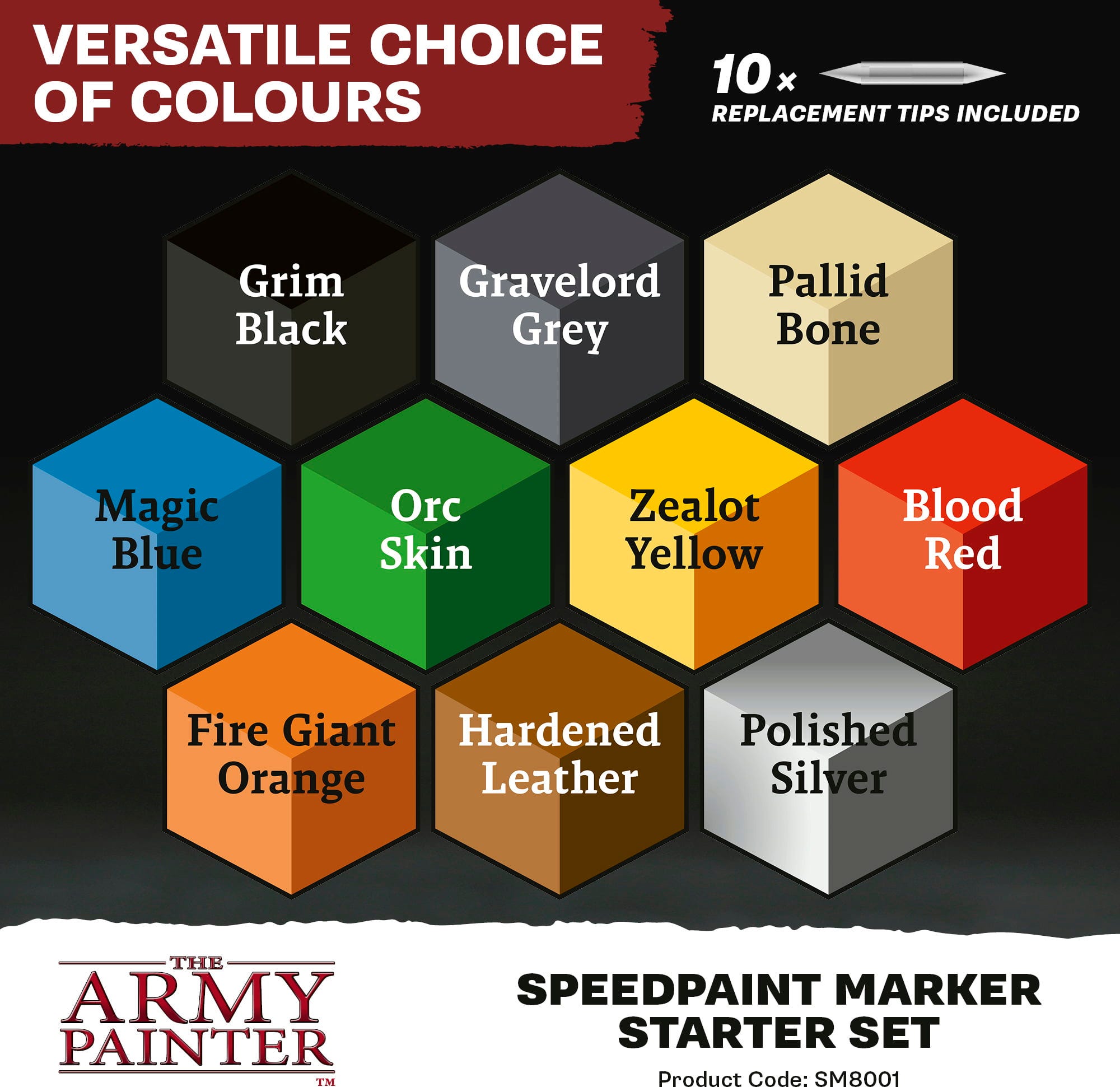The Army Painter  Speedpaint Marker Starter Set    Speedpaint neu gedacht: Marker fürs Malen ohne Pinsel!