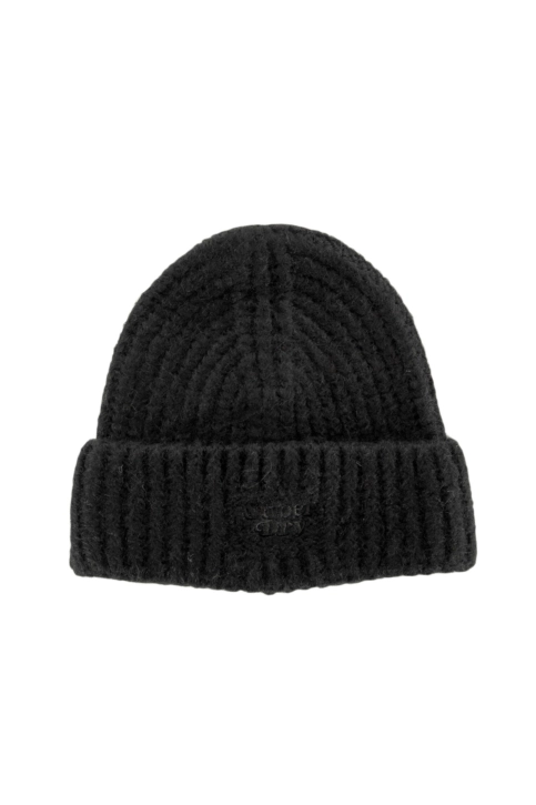 bonnets superdry rib knit 02a black