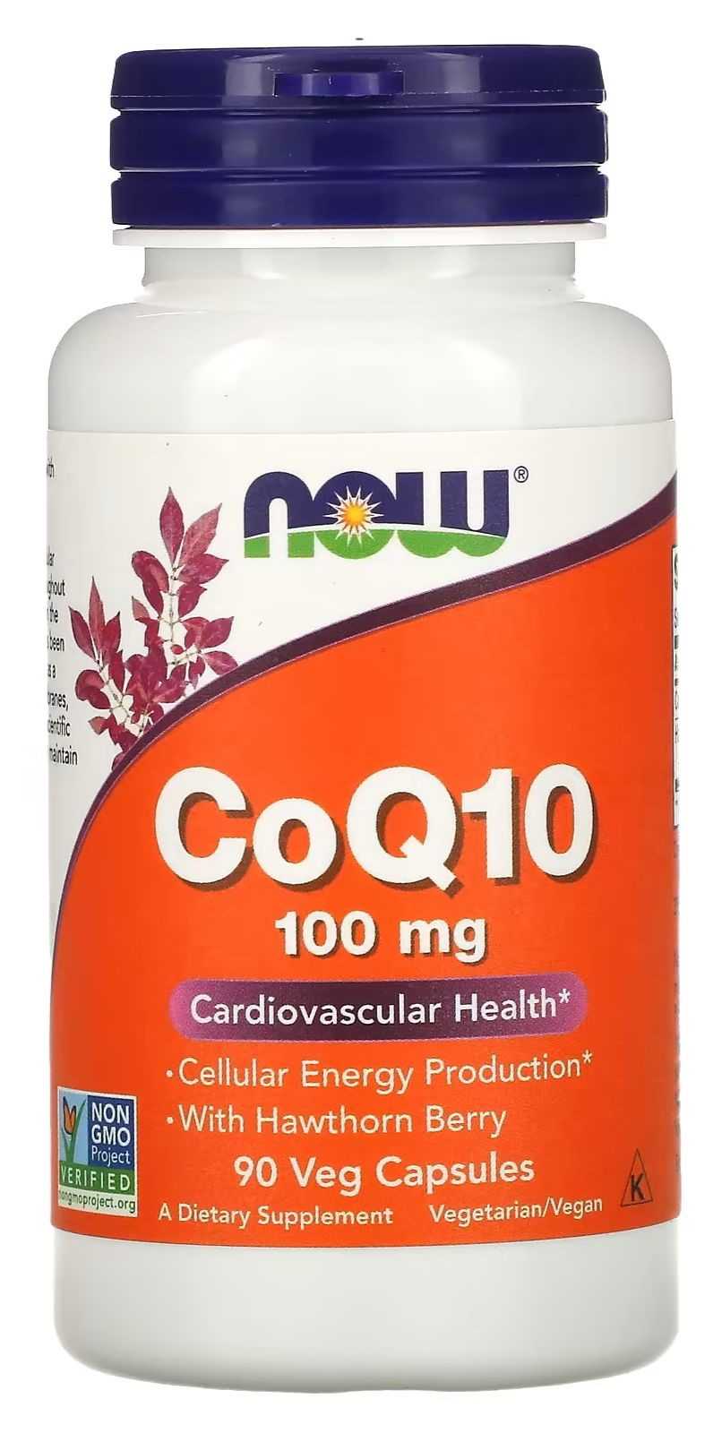 NOW Foods Coenzima Q10 100mg 30 cápsulas