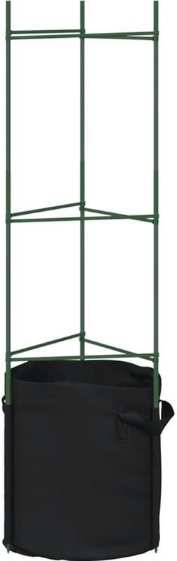 vidaXL - Tomatenkooien - Staal en Polypropeen - 4 Stuks - 116 cm