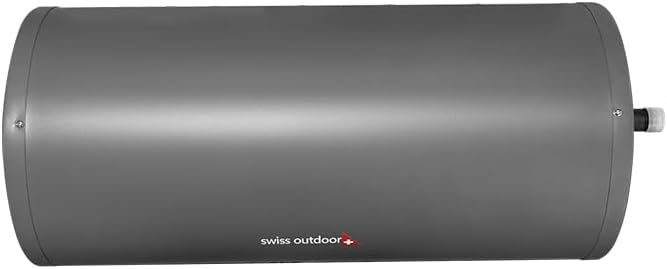 SWISS OUTDOOR S.O. Camper Warmwasserboiler 10 Liter 12V 200W mit LCD Display Bedienelement Wohnwagen Wohnmobil Boiler Wasserversorgung Wasserboiler Warmwasser