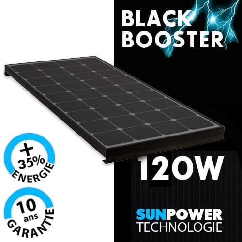 Panneau Solaire 120W Black Booster ANTARION