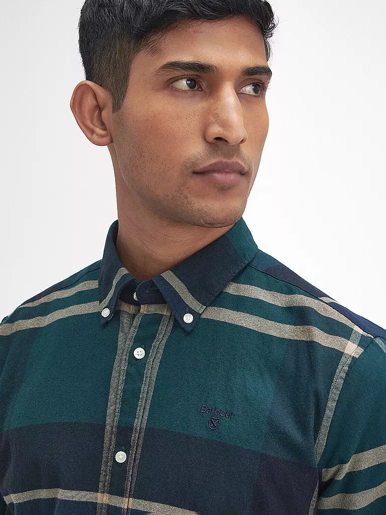BARBOUR Flanellhemd  dunkelblau