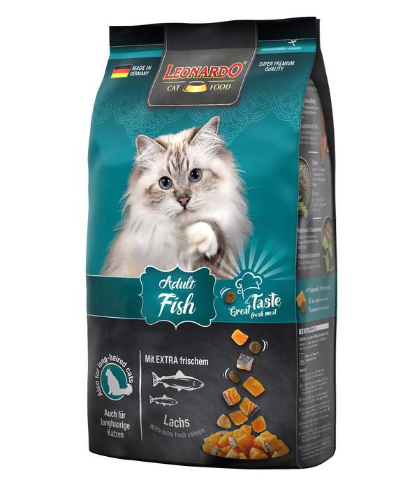Leonardo Trockenfutter für Katzen Adult Fish,