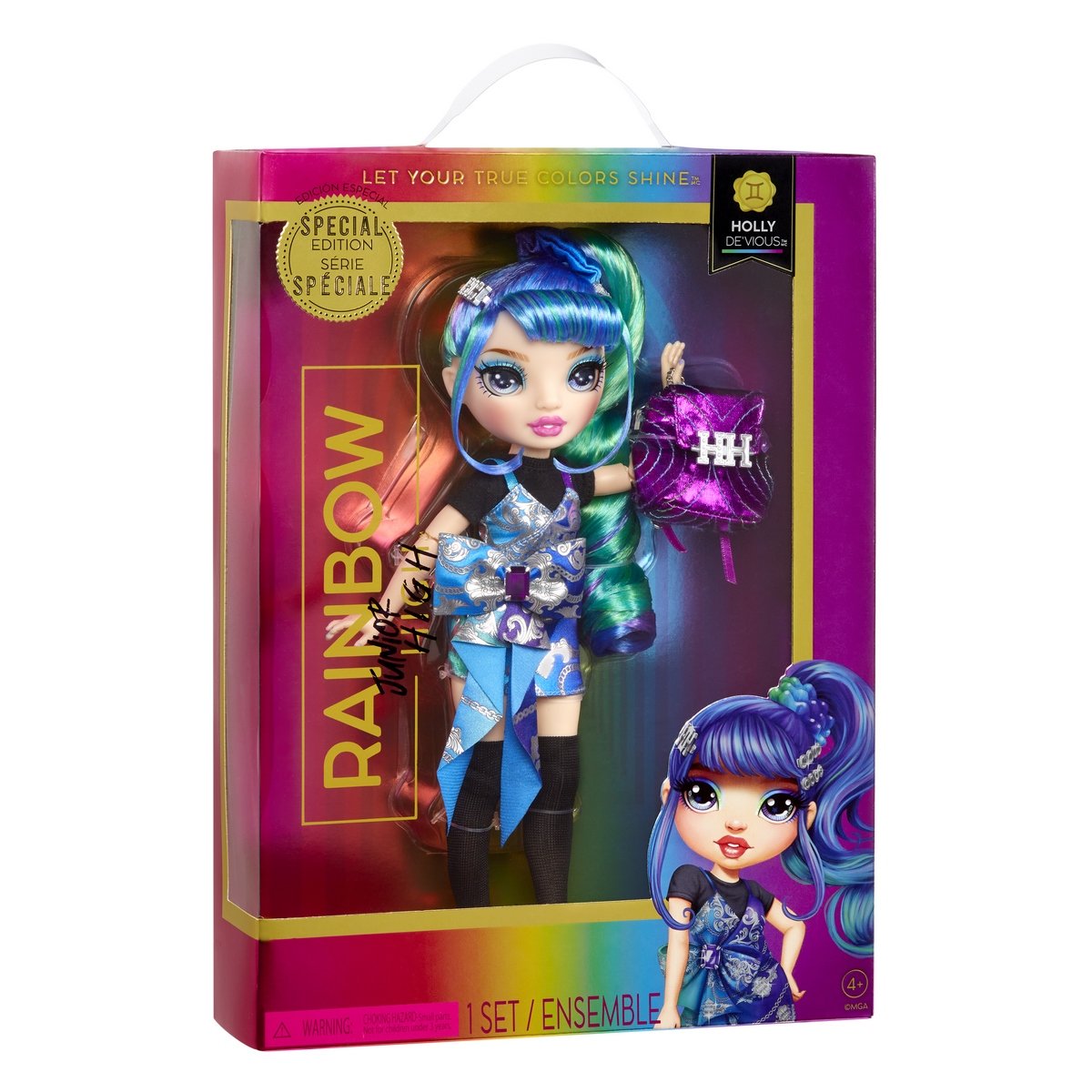 Poupée Rainbow High Junior Holly Devious