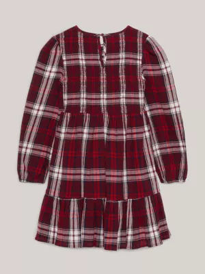Vestido Tommy Tartan de Manga Comprida