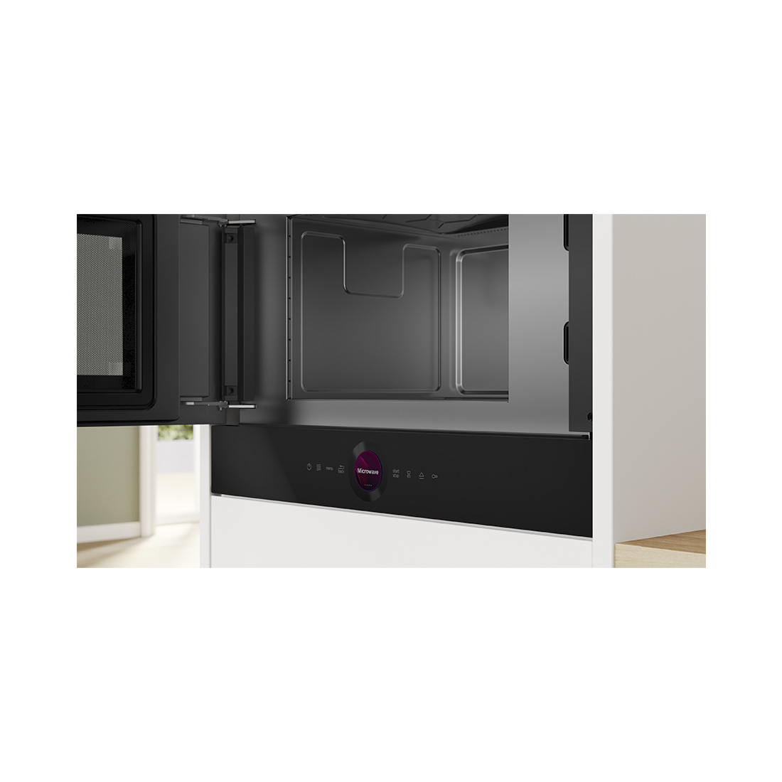 Bosch BFL7221B1 Einbau-Mikrowelle schwarz