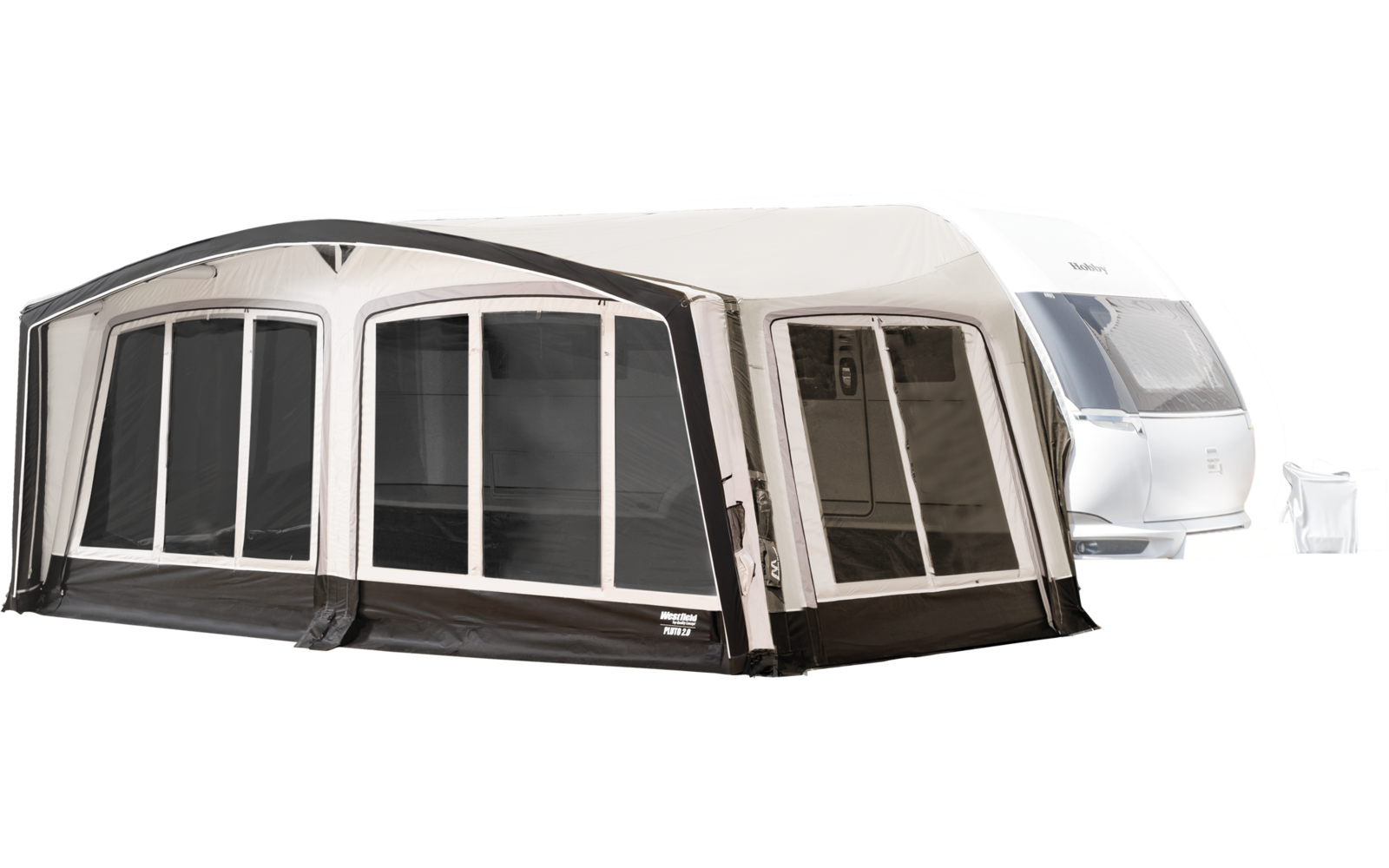 Westfield Pluto 2.0 XL Wohnwagen Luftvorzelt mit aufblasbarem Gestänge Größe 7