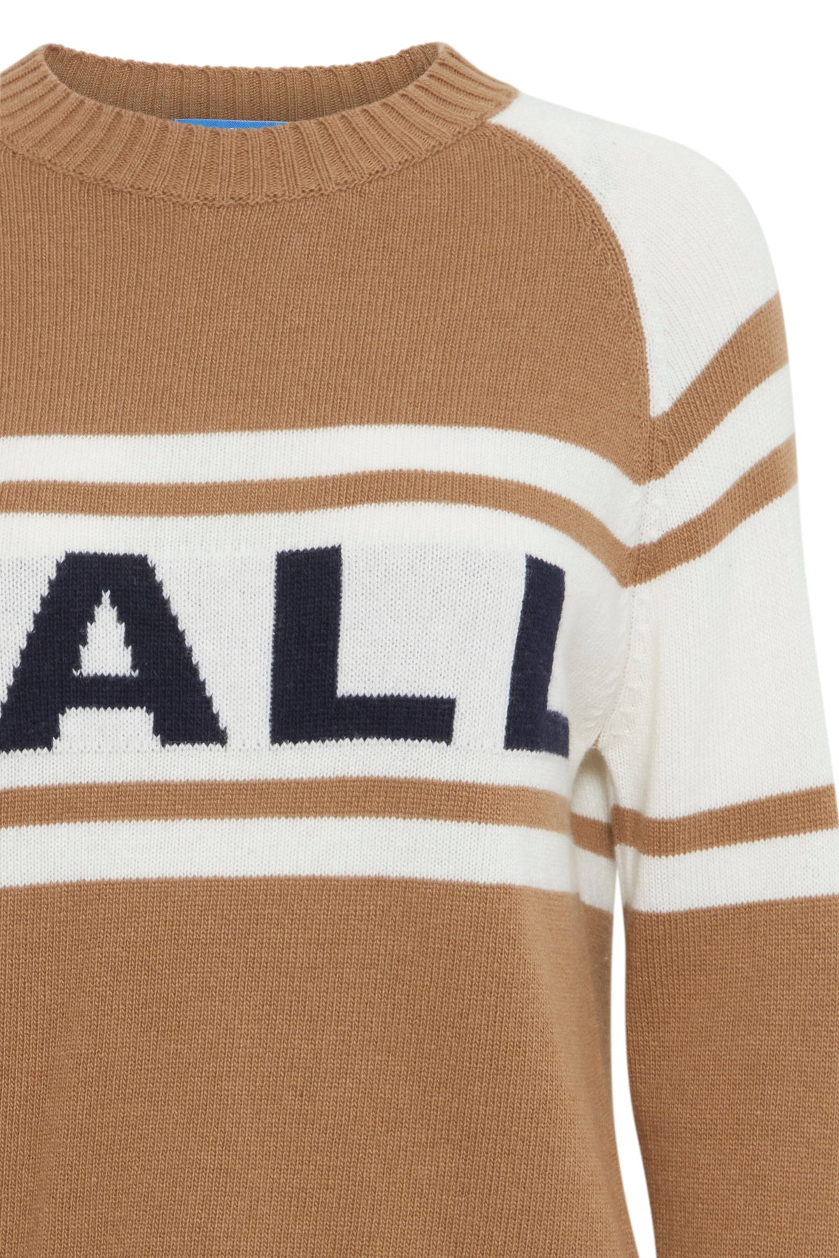 Ball Baeverest Logo Knit 1809391 cumin melange