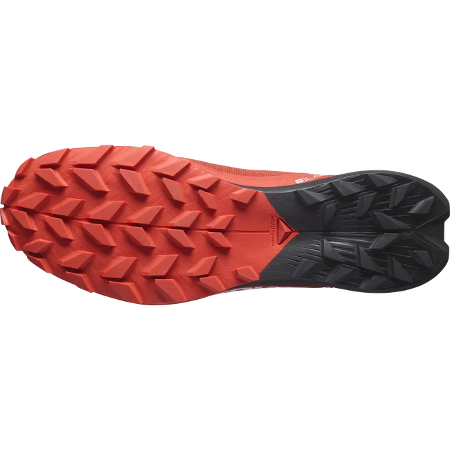 S/LAB PULSAR 3  Trailrunning-Schuhe Unisex FieryRed/FieryRed/Black