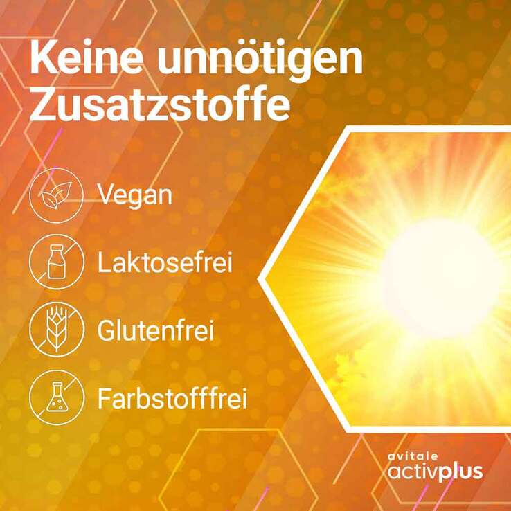 Activplus Vitamin D3 5000 I.E. + K2 Depot Tabletten, 180 St