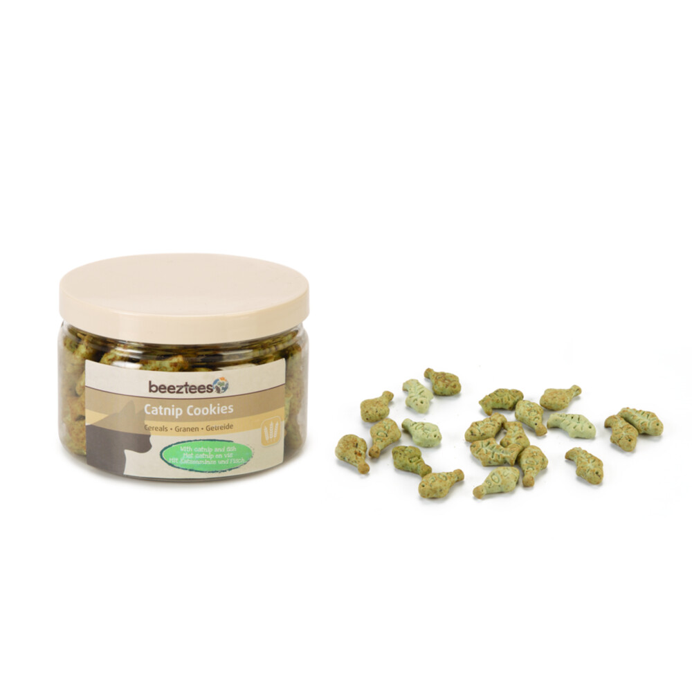 Beeztees Kattensnack Catnip Cookies Met Granen55 gr