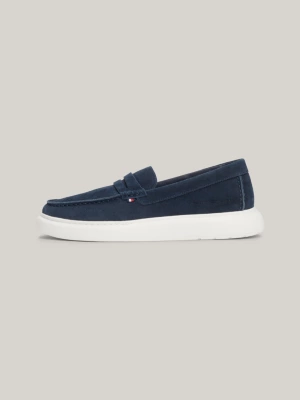 Mocassins híbridos de camurça