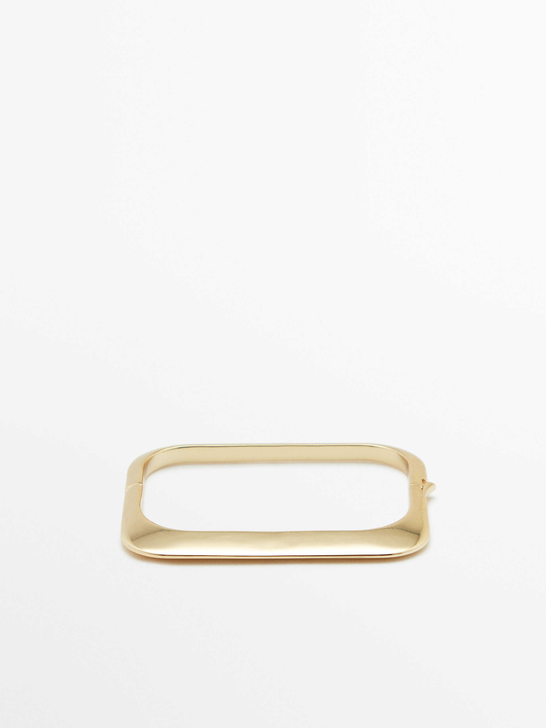 Pulseira quadrada dourada - DORADO